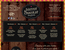 Tablet Screenshot of bistrotetchocolat.net